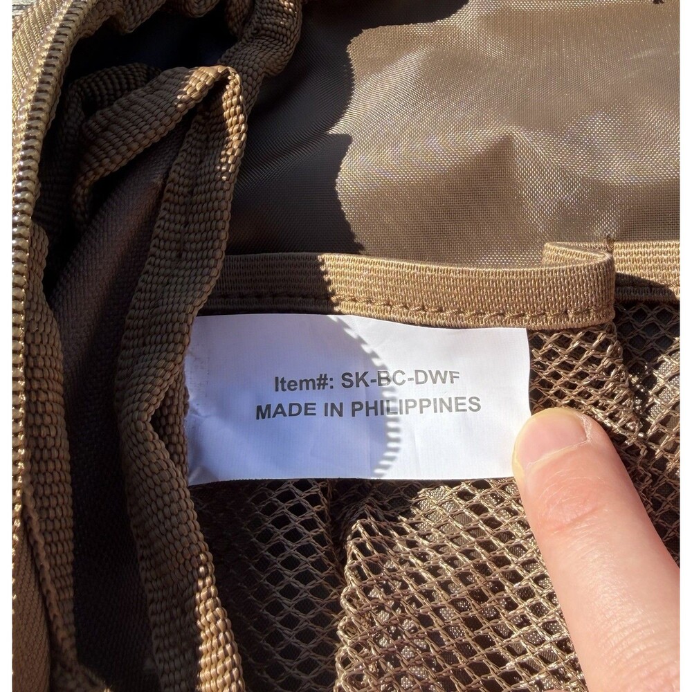 NWT Delta Waterfowl Rig Em Right Camo Travel Toiletry Tackle Bag Organizer - Picture 4 of 4